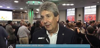 José Martins, presidente de la Bolsa de Cereales de Buenos Aires