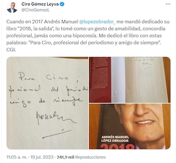 Ciro Gómez Leyva recordó cuando