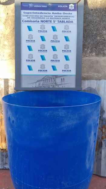 El tacho de 20 litros