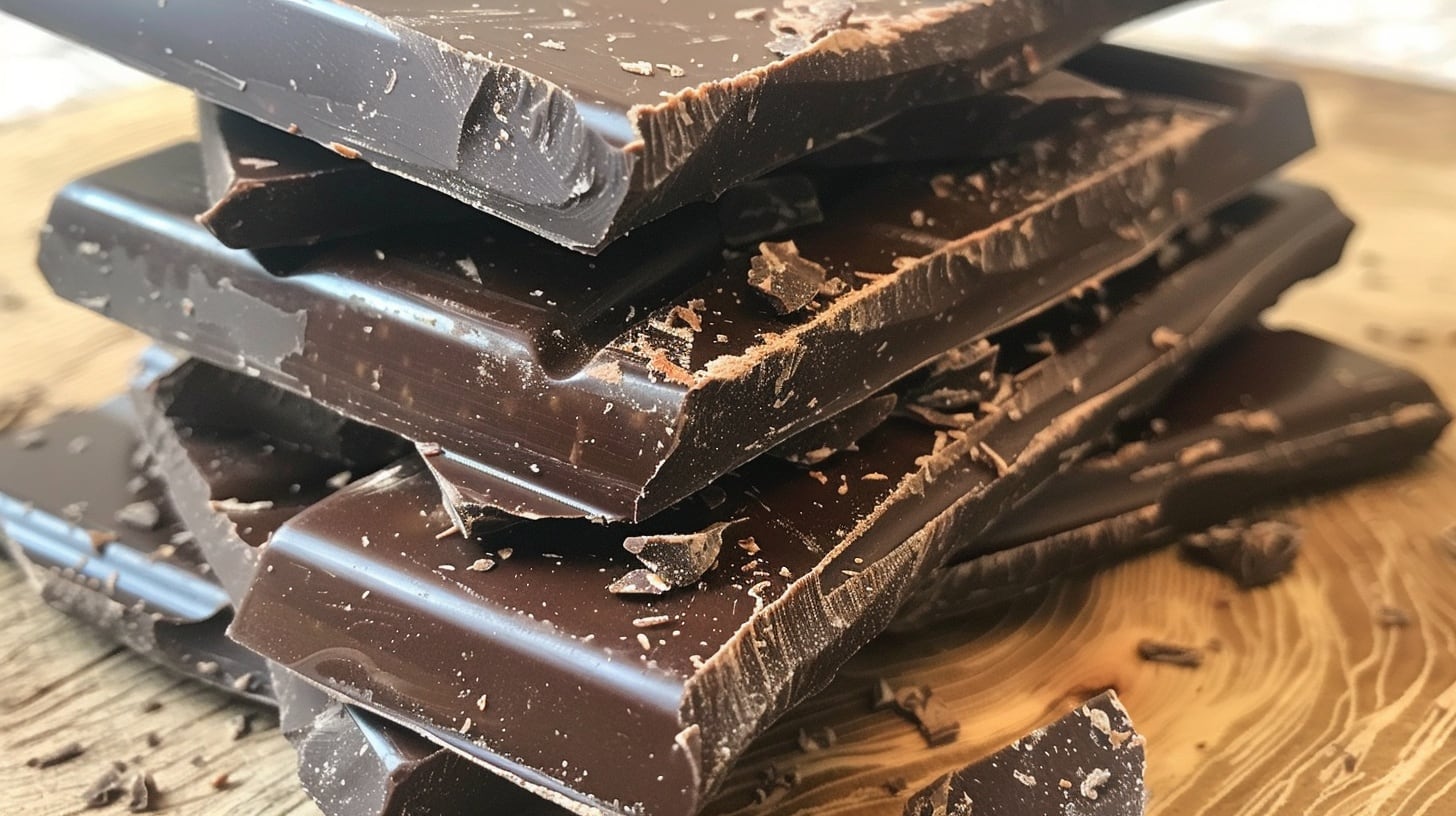 El chocolate amargo puede combinarse con fruta y frutos secos en porciones pequeñas. (Imagen Ilustrativa Infobae)