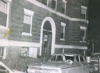 La residencia universitaria donde vivía