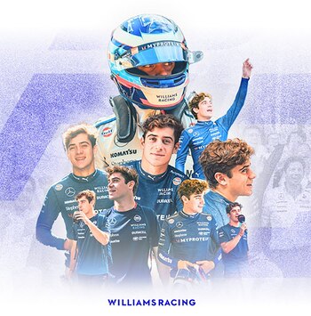 La foto que publicó Williams