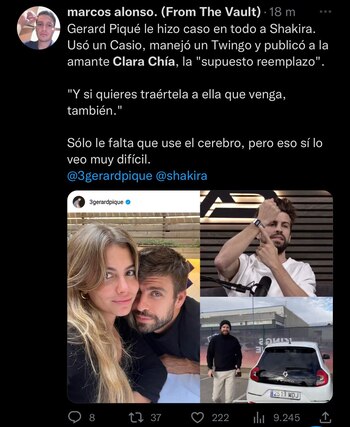 Las redes sociales no perdonaron