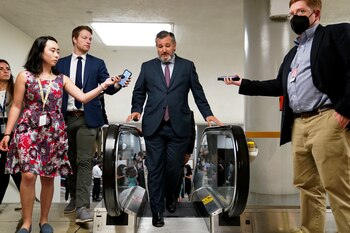 El senador republicano Ted Cruz