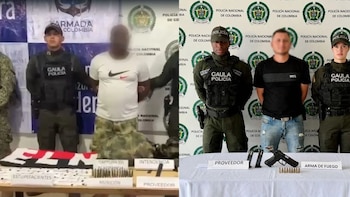 Así operaban ‘El Crespo’ y ‘Sinisterra’: presuntos cabecillas capturados por millonarias extorsiones en el Valle del Cauca
