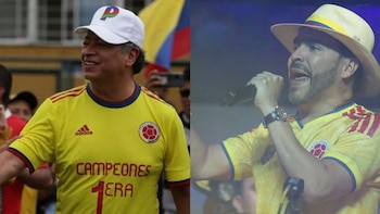 Esta fue la vez que Gustavo Petro usó la camiseta de la selección Colombia en su campaña del 2022