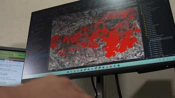 Inab utiliza pantallas de calor para identificar puntos de calor y posibles incendios en Guatemala