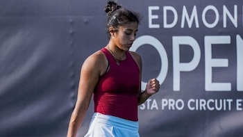 Dana Guzmán accede a sus quintas semifinales de un torneo W35 en el año: dejó en el camino a Bella Payne en Norman