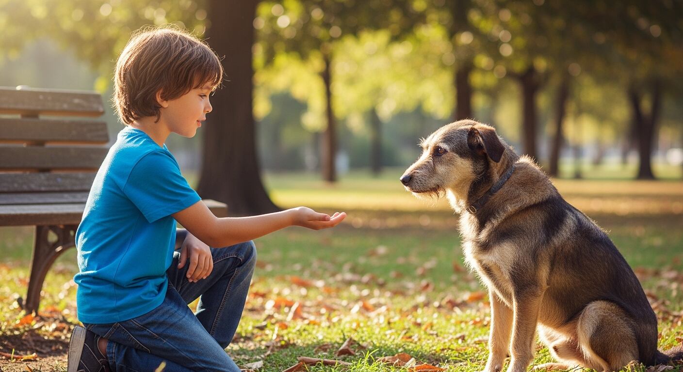 Acariciar perros incrementa la actividad cerebral en las bandas beta y gamma, asociadas a la atención y el procesamiento cognitivo (Imagen Ilustrativa Infobae)