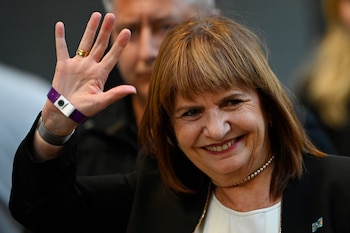 Elecciones legislativas de Argentina de 2025 - Bunker Libertad Avanza - Patricia Bullrich
Elecciones legislativas de Argentina de 2025 - Bunker Libertad Avanza - Llegada Patricia Bullrich