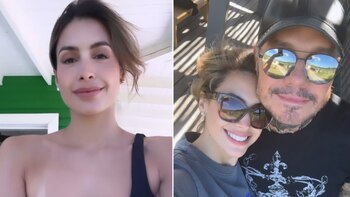 Milett Figueroa viajó con Marcelo