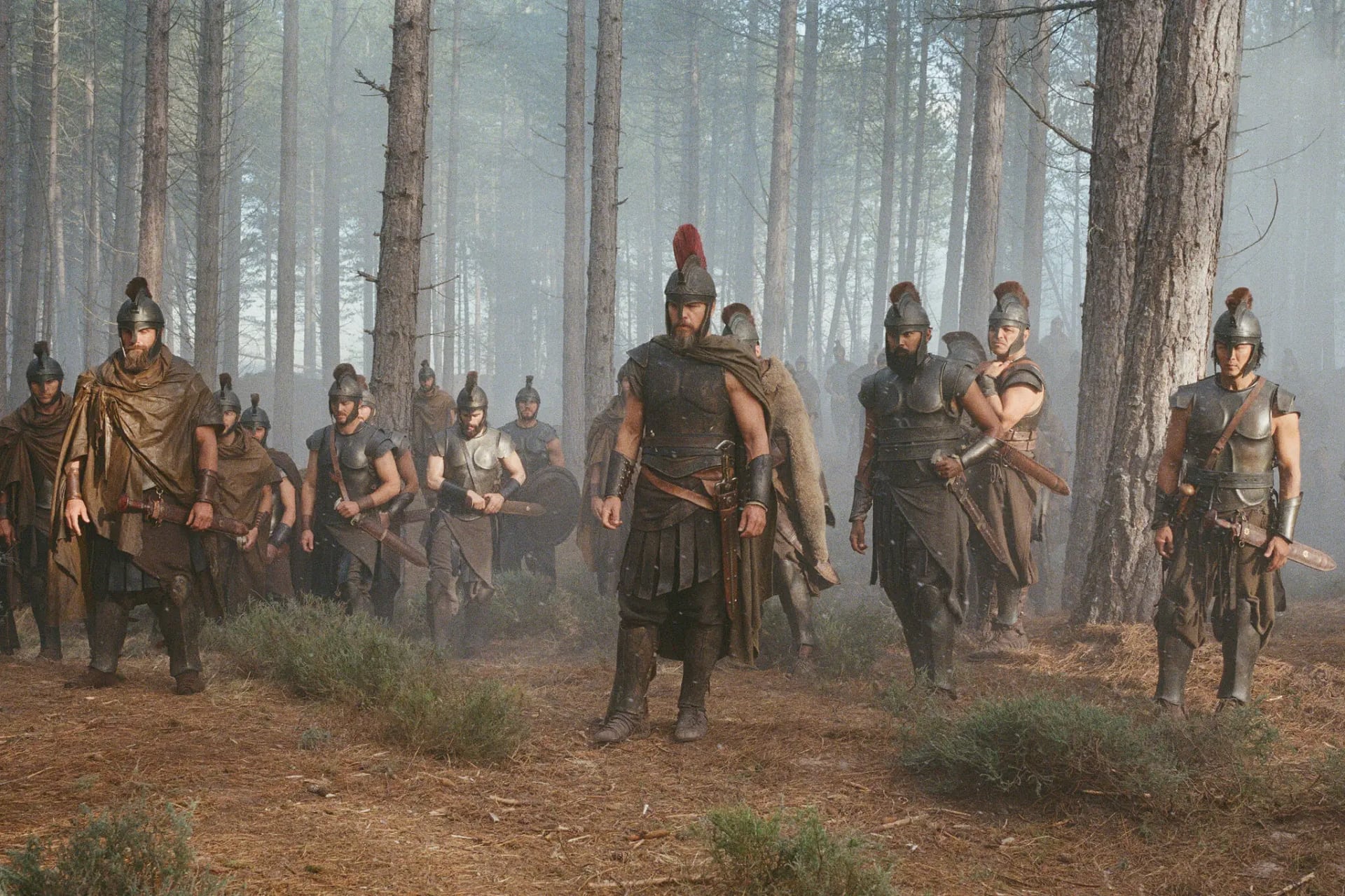 Una escena de “La Odisea”, con Matt Damon interpretando al héroe imperfecto, Odiseo (Crédito: Melinda Sue Gordon / Universal Pictures / The New York Times)