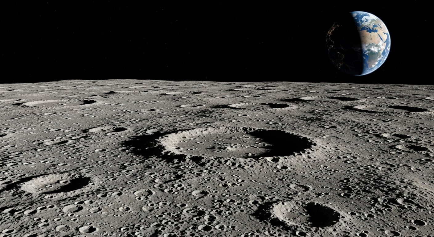Qué revelan las nuevas muestras del lado oculto de la Luna sobre el impacto de asteroides