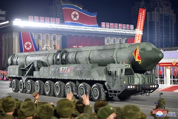 El nuevo misil exhibido por