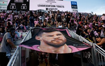 La bandera de los hinchas
