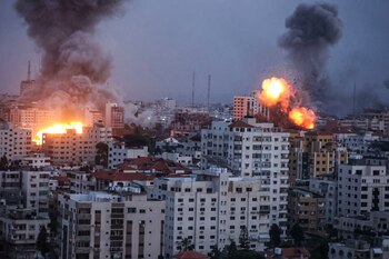 Israel bombardeó 200 objetivos del