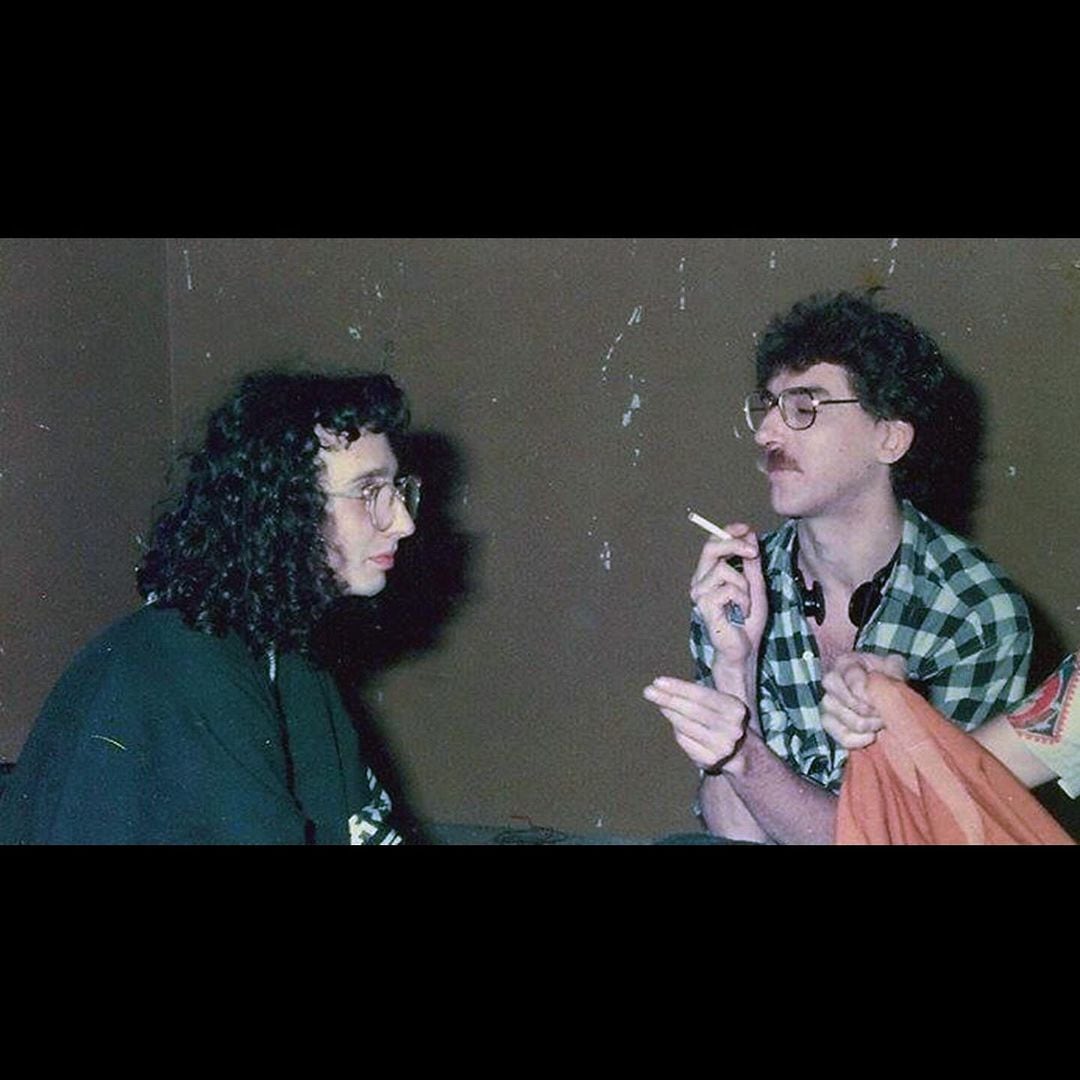 Fito Páez y Charly García en sus primeros años musicales juntos