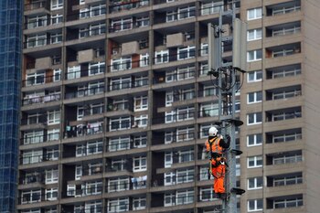 FOTO DE ARCHIVO. Un ingeniero