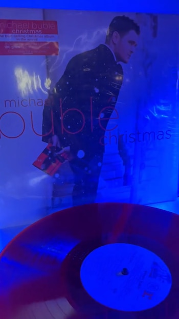 El vinilo rojo del álbum