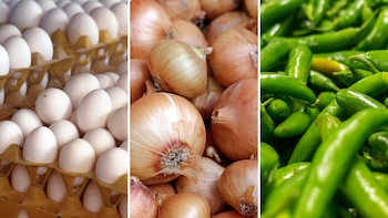 Huevo, cebolla y chile serrano: los precios que más subieron en México en agosto