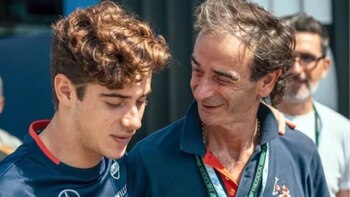 El papá de Franco Colapinto