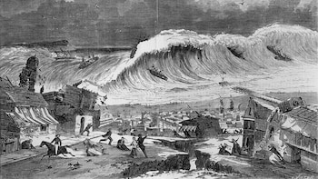 Un sismo y tsunami sin