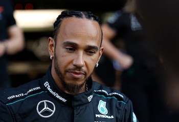 El piloto británico Lewis Hamilton