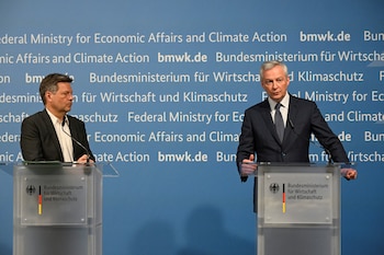 El ministro alemán de Economía,