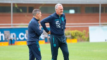 Wainer junto a Gustavo Alfaro,