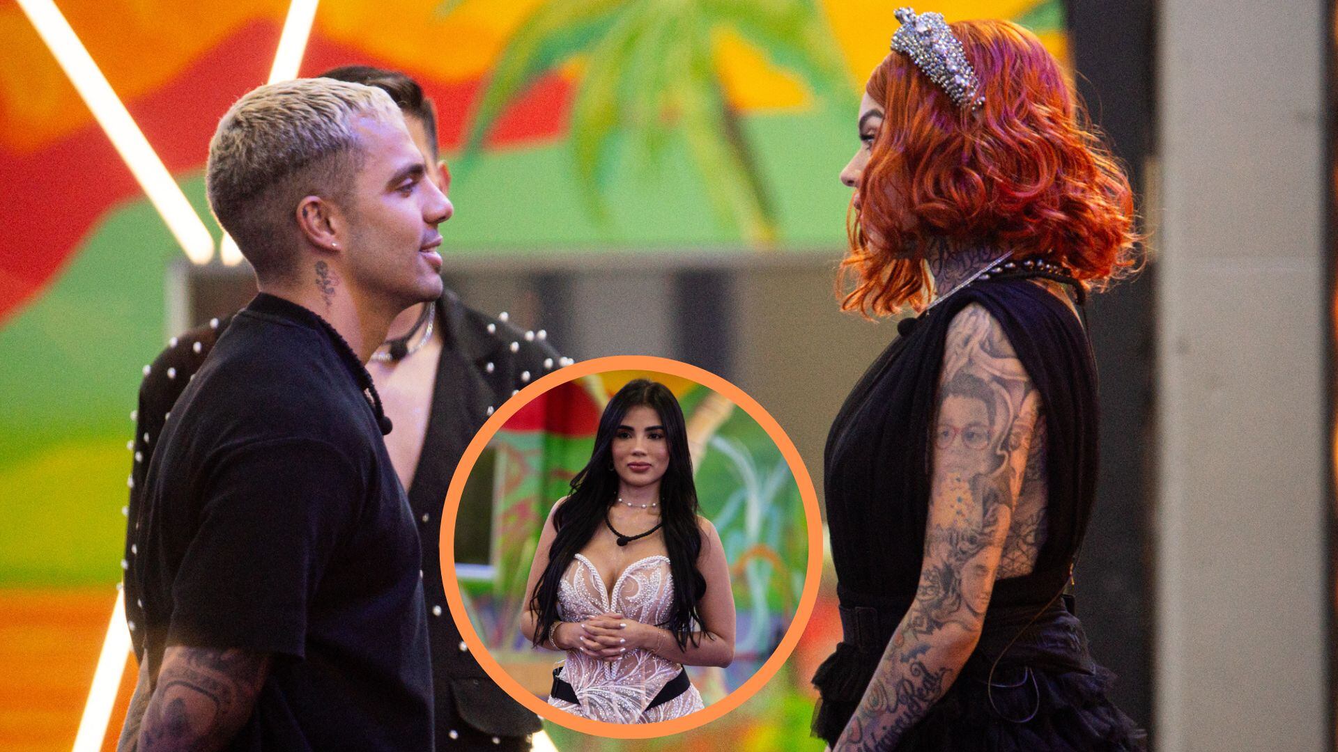 Melissa Gate confrontó a Andrés Altafulla sobre un supuesto vínculo íntimo durante el último debate del ‘reality’ - crédito cortesía del Canal RCN