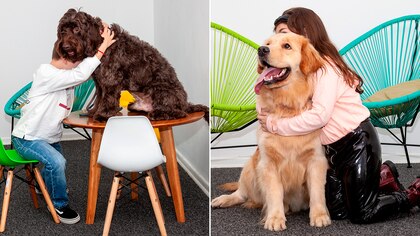 Brownie, Donna y Titán, los perros de terapia que ya ayudaron a más de 1200 niños, niñas y adolescentes