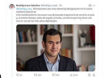 Rodrigo Lara Sánchez en X