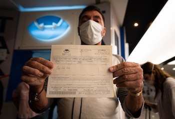 Un pasajero de Córdoba optó