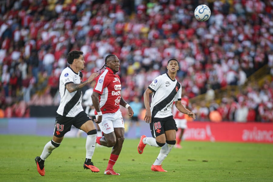 Hugo Rodallega espera ser el gran protagonista para Santa Fe -crédito Cristian Bayona/Colprensa