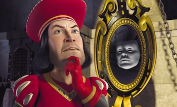 En la película original, el