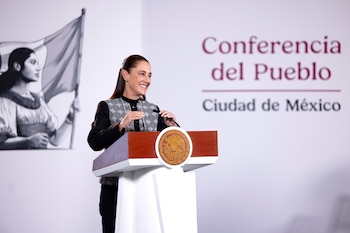 Sheinbaum dijo desconocer sobre la presunta relación de El Tanque con el empresario Amílcar Olán. (Presidencia)