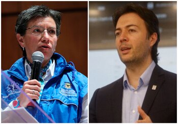 Claudia López y Daniel Quintero,