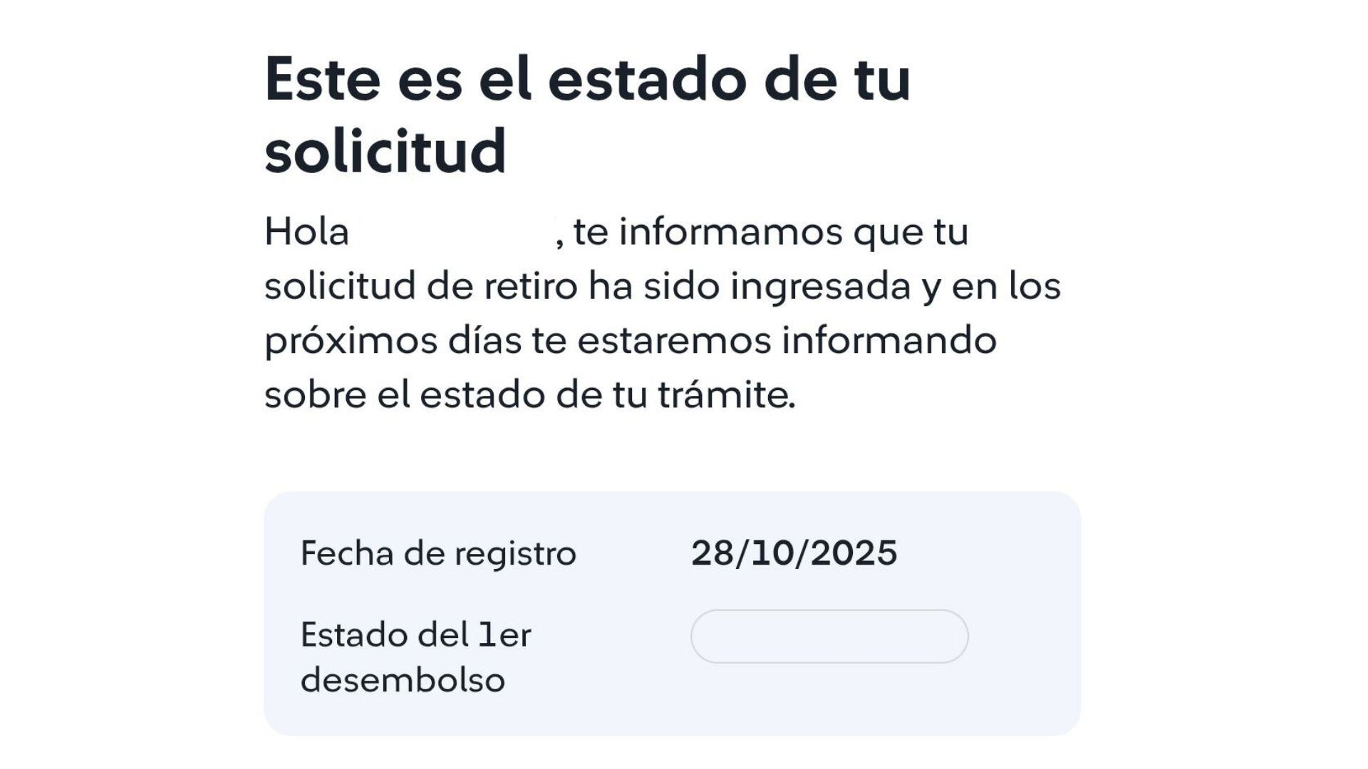 Retiro de AFP 2025: Si aparece este mensaje, depositarán tu primera UIT en dos días máximo