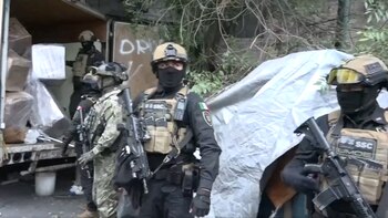 La marihuana fue asegurada en