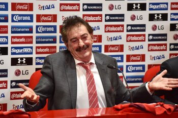 En su presentación con Toluca,