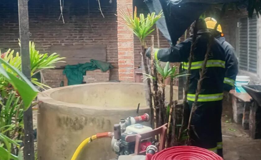 El cuerpo fue encontrado en un pozo de cuatro metros (Foto: Diario Chaco)