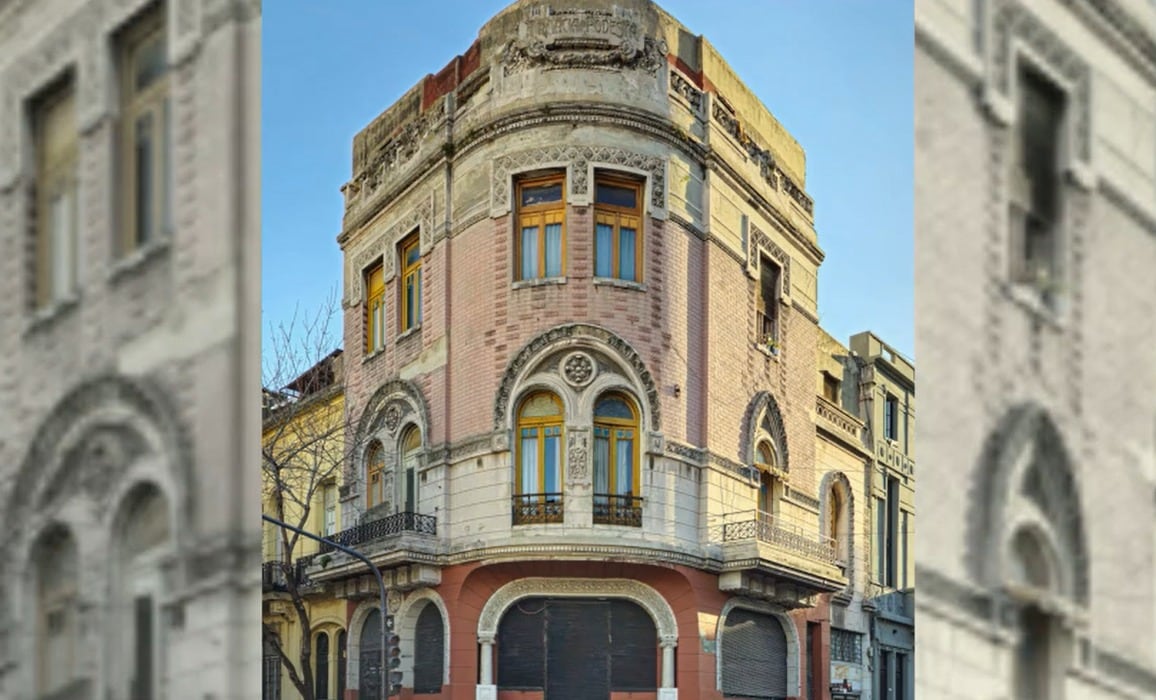 Una casa de Crisólogo Larralde al 2600, en Núñez, sumó testimonios sobre Delia y abrió una historia barrial que el fotógrafo desconocía al tomar la imagen (Captura de video)