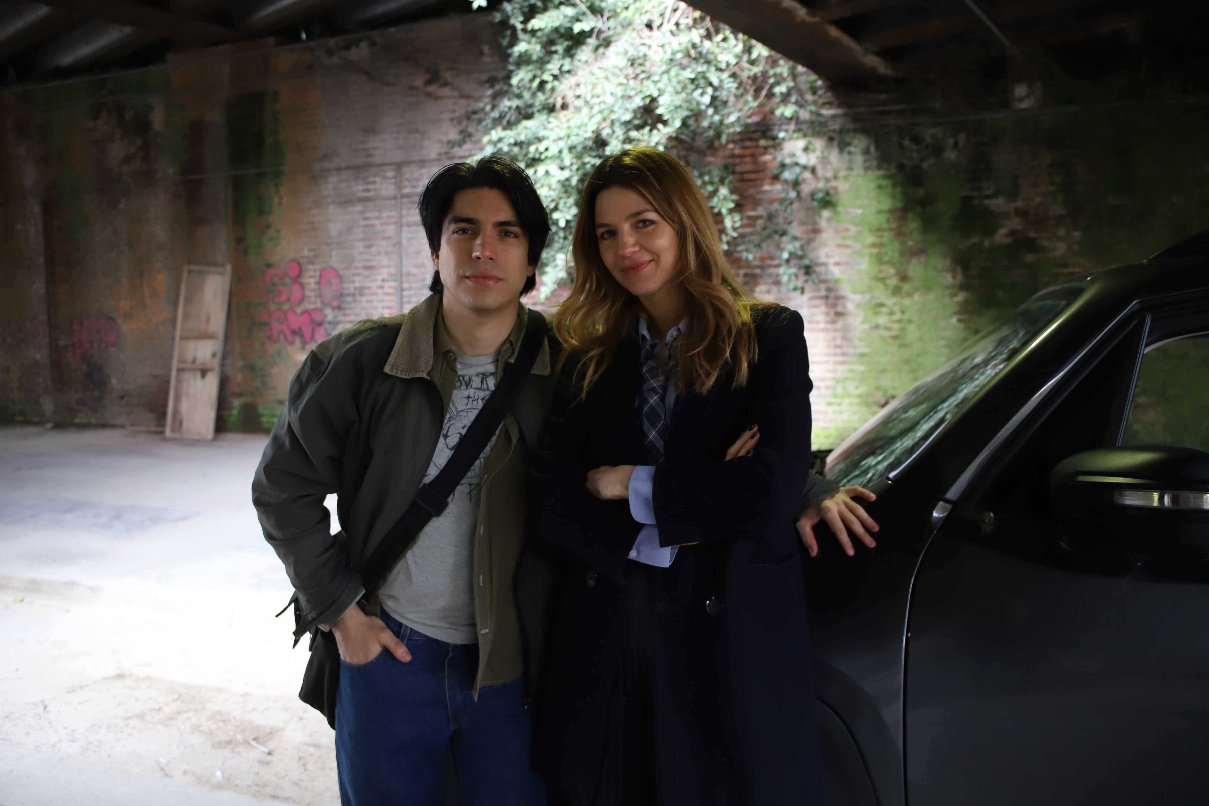 El elenco de La escena prohibida reúne a Luis Ziembrowski, Francisco Andrade, Agustín Sullivan, Luisa Vila, Ana Pauls, Laura Novoa, Faustina Dionisi y Guadalupe Benante (Gentileza: América Prensa)