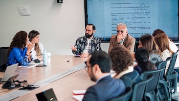 En reunión del ministro Andrés Camacho Morales y otros actores del Gobierno se acordó que el proyecto de reforma a los servicios públicos estará centrado en el ciudadano y en buscar la justicia tarifaria - crédito Presidencia