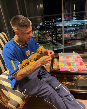 L-Gante en el Chateau Libertador,