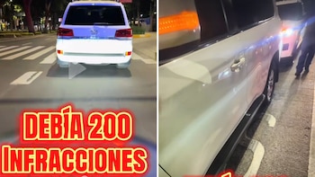 Conductora invade carril del Metrobús y descubren sus más de 200 multas: deberá pagar medio millón de pesos para recuperar su auto