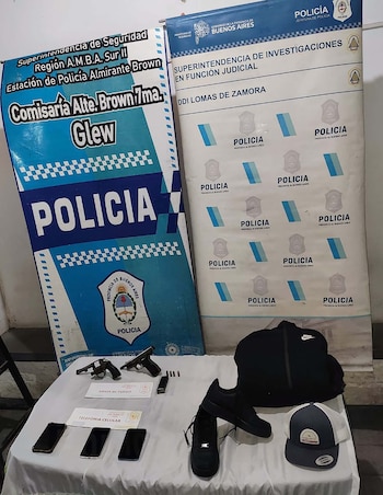 Los elementos secuestrados en los