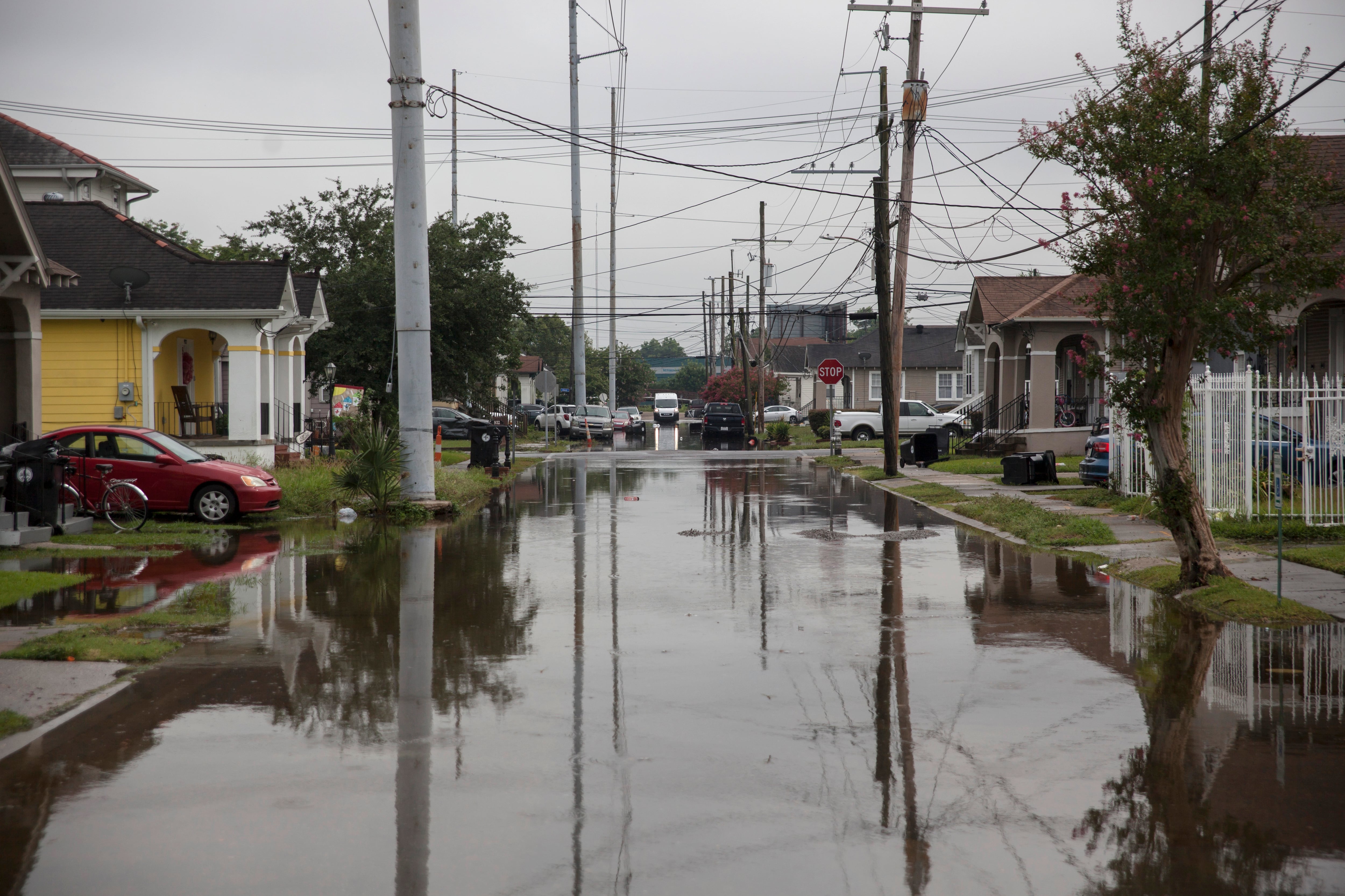 Estudios científicos prevén la necesidad de reubicar a cientos de miles de residentes de Nueva Orleans antes de fin de siglo (Seth HERALD / AFP)