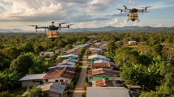 OPS reconoce a Panamá como pionero en el uso de drones para transportar medicamentos
