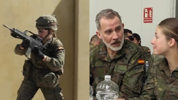 El emotivo vídeo que resume los tres años de formación militar de la princesa Leonor: de su manejo del rifle al apoyo de Felipe VI o su salto en paracaídas